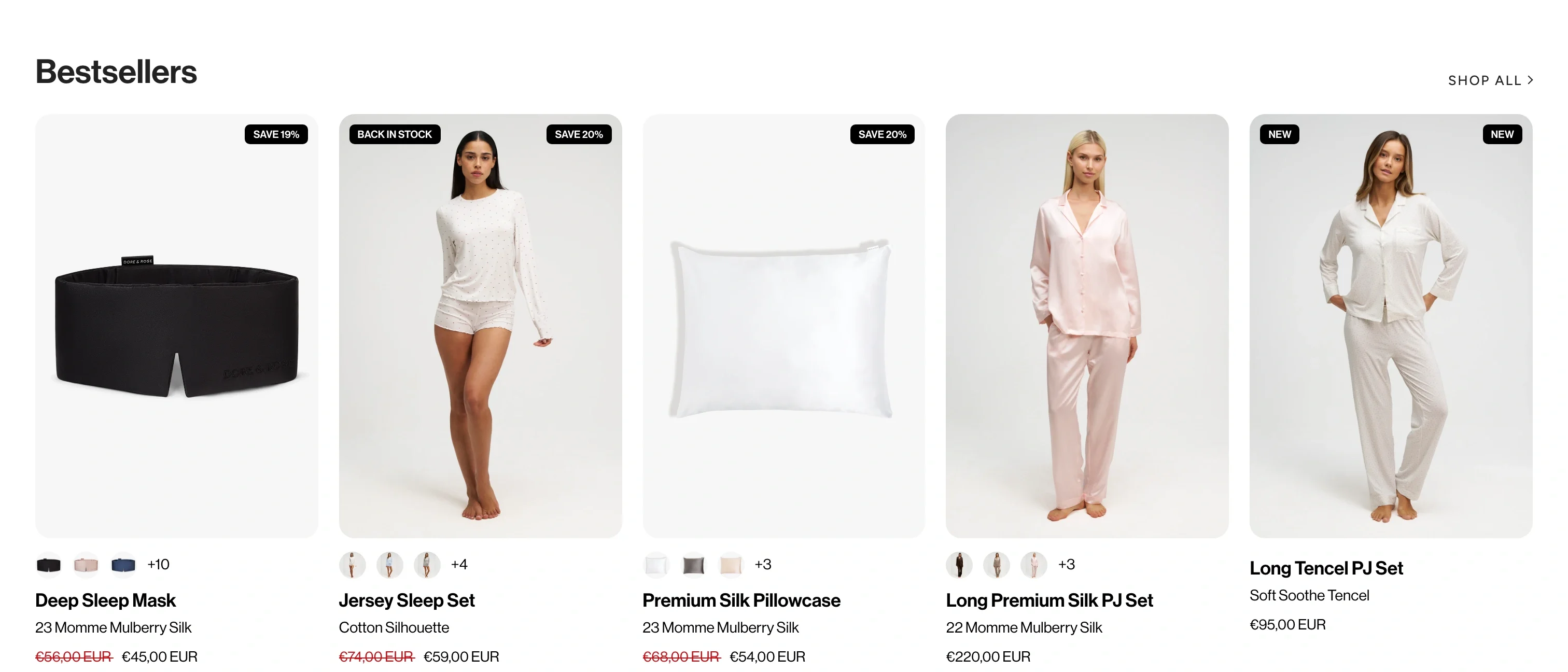 Bestsellers Product Grid