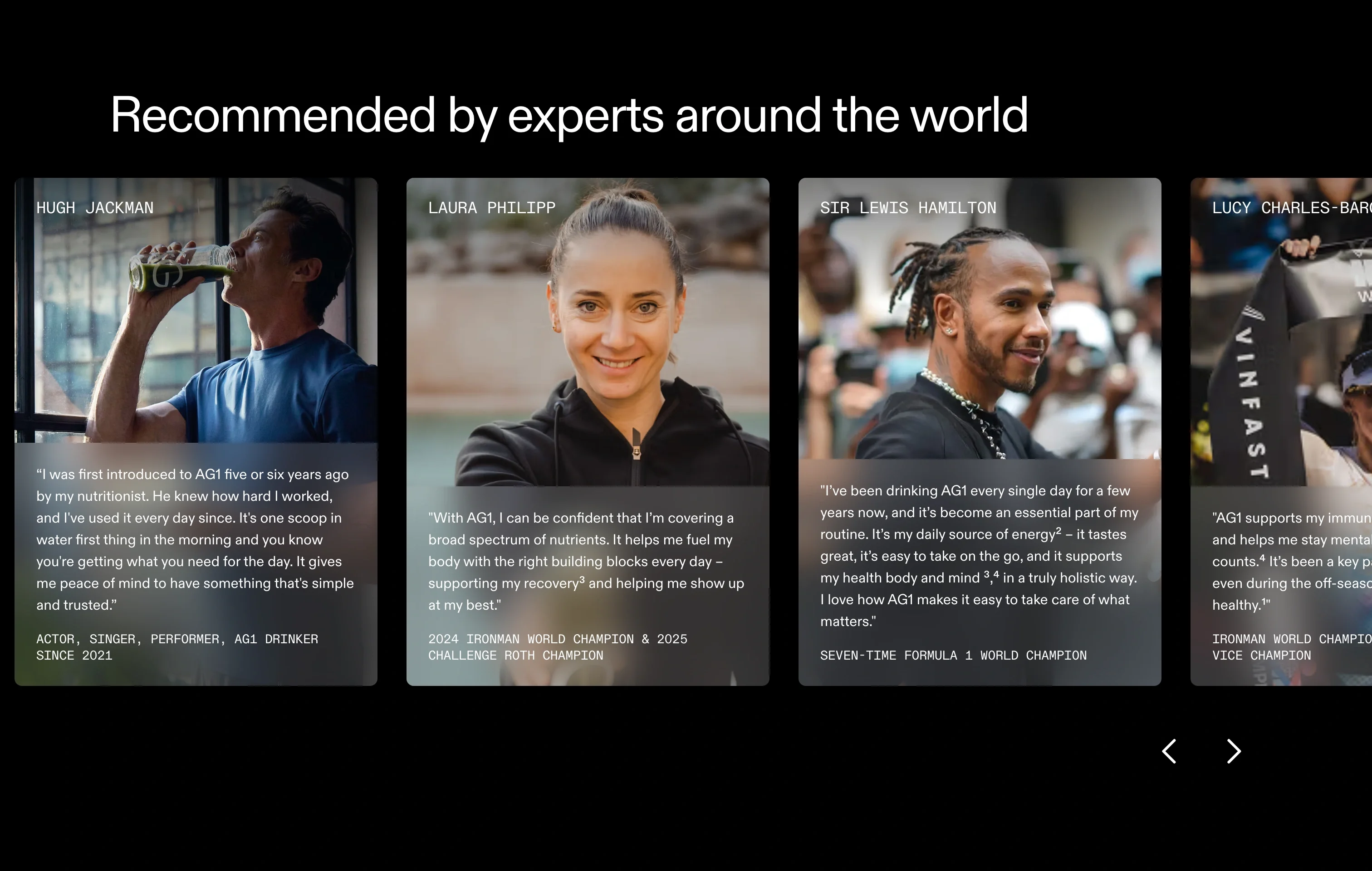Expert Endorsements