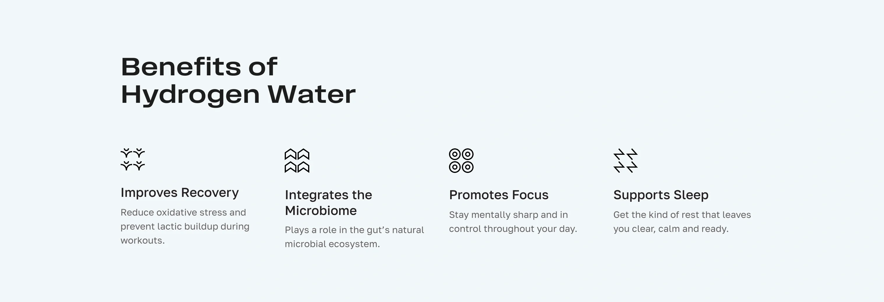 Benefits of Hydrogen Water