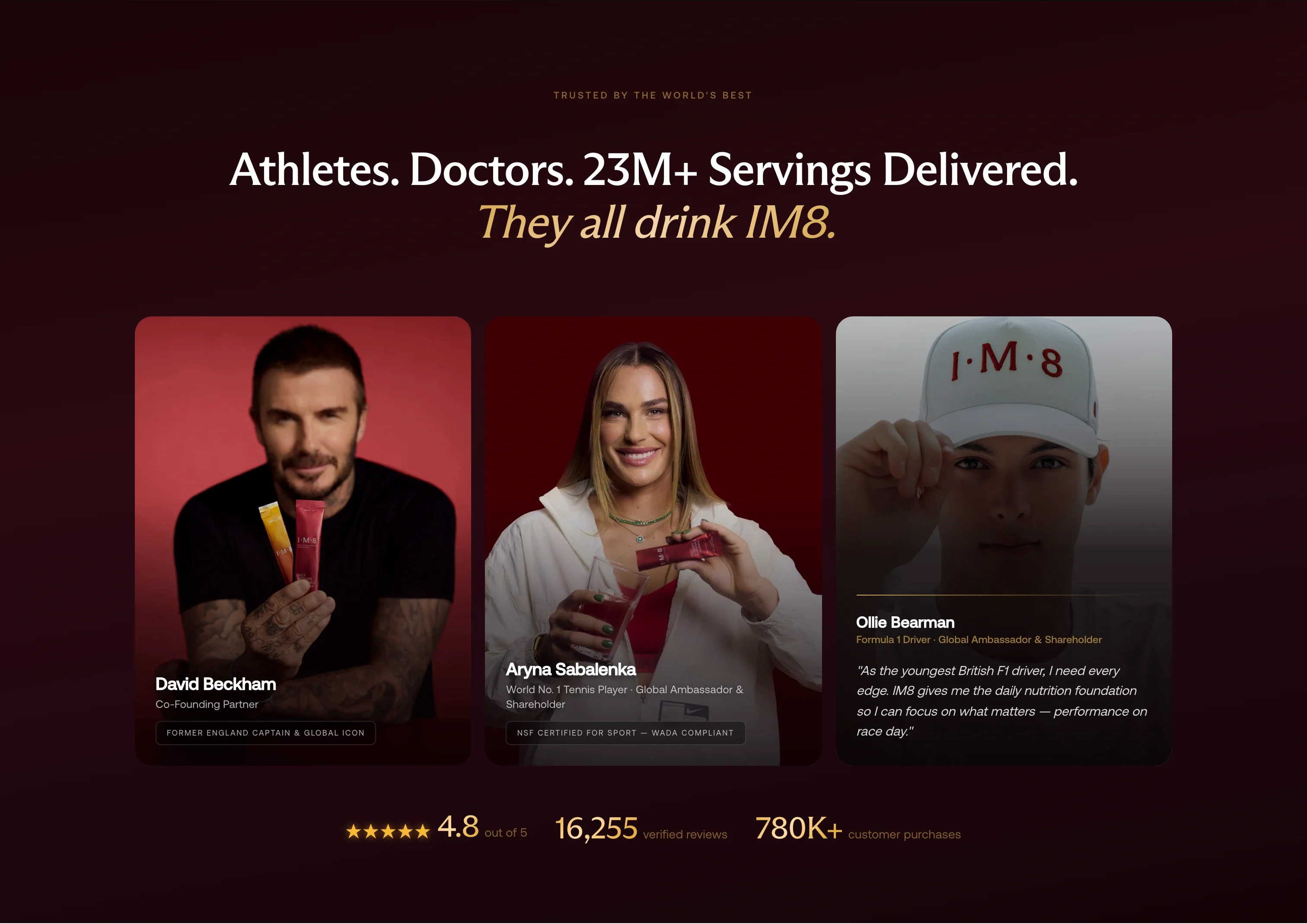 Celebrity Ambassadors