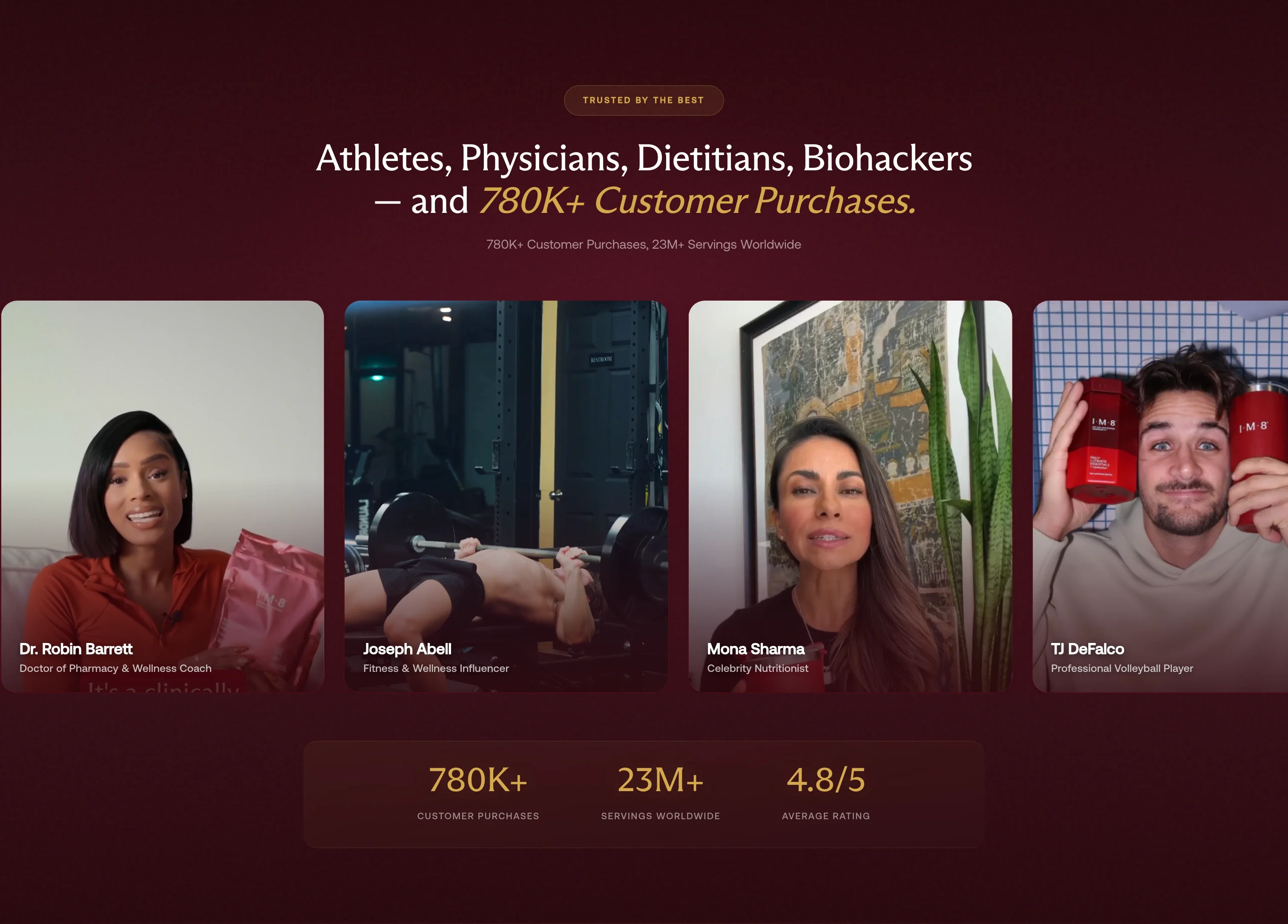 Ambassador Testimonials