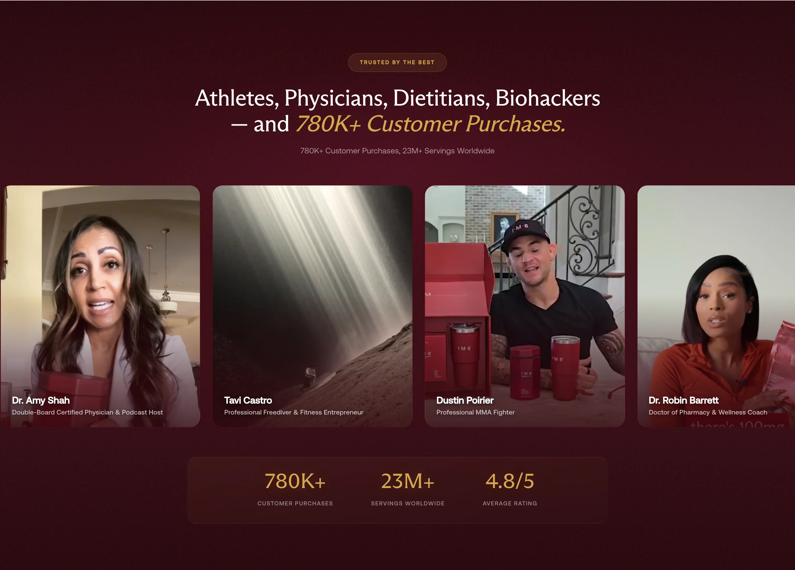 Ambassador Testimonials