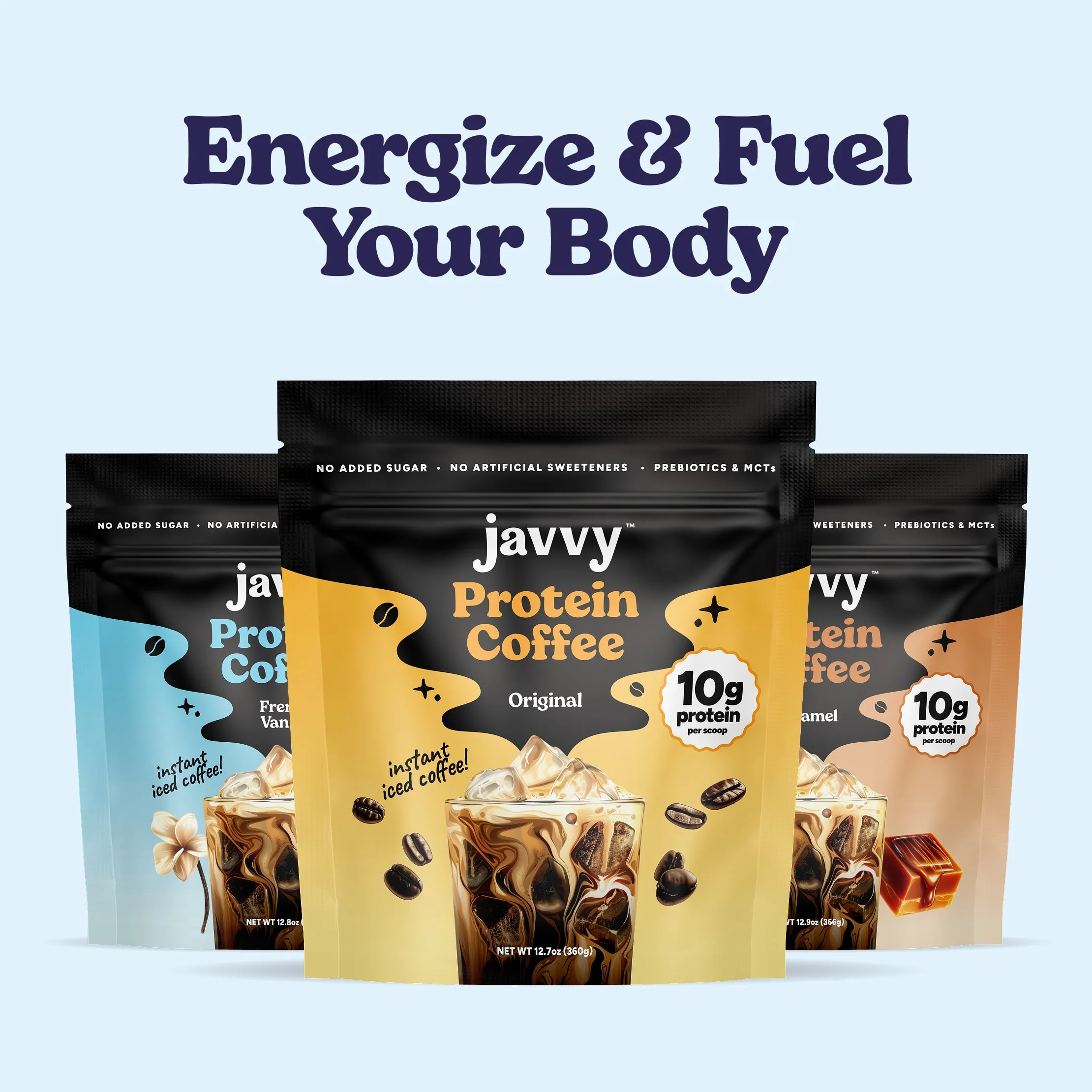Protein Coffee Product Display