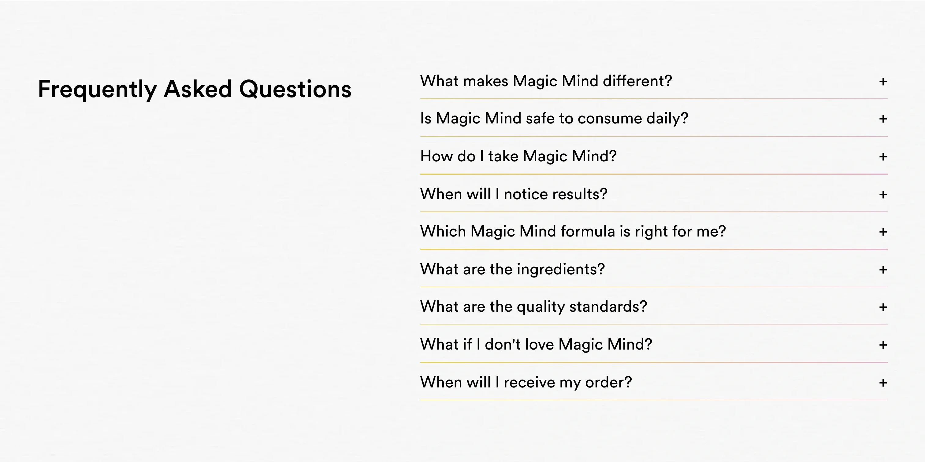 Frequently Asked Questions