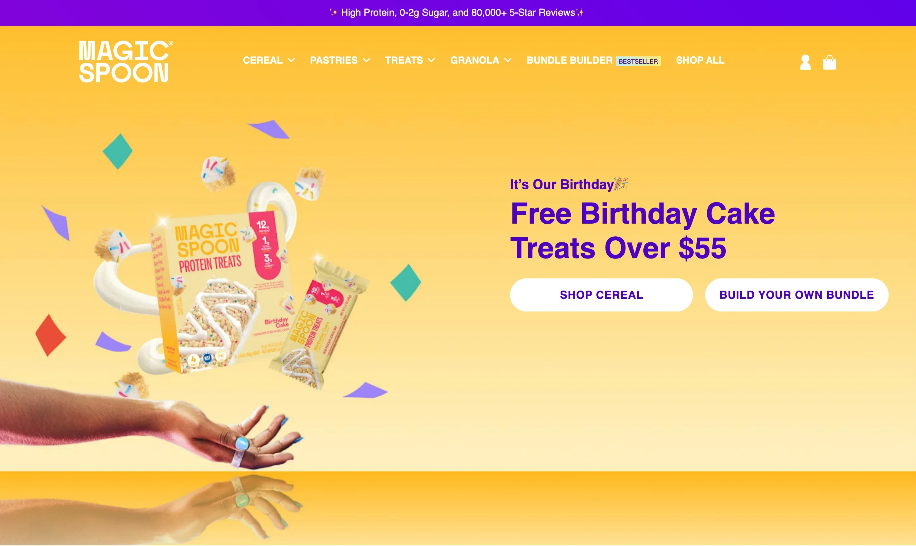 Birthday Promo Hero