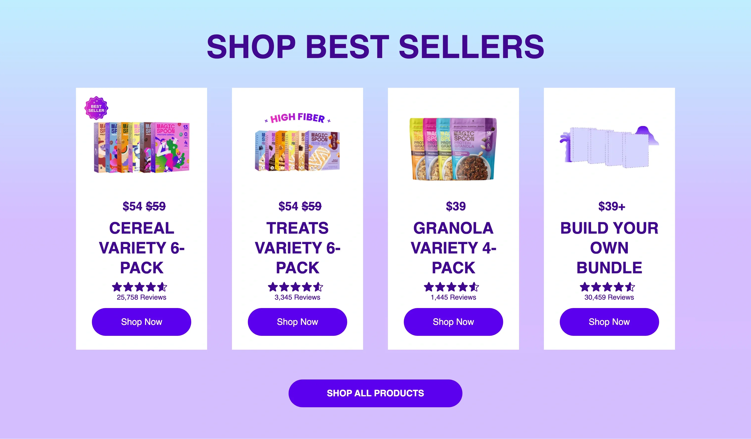 Best Sellers Grid