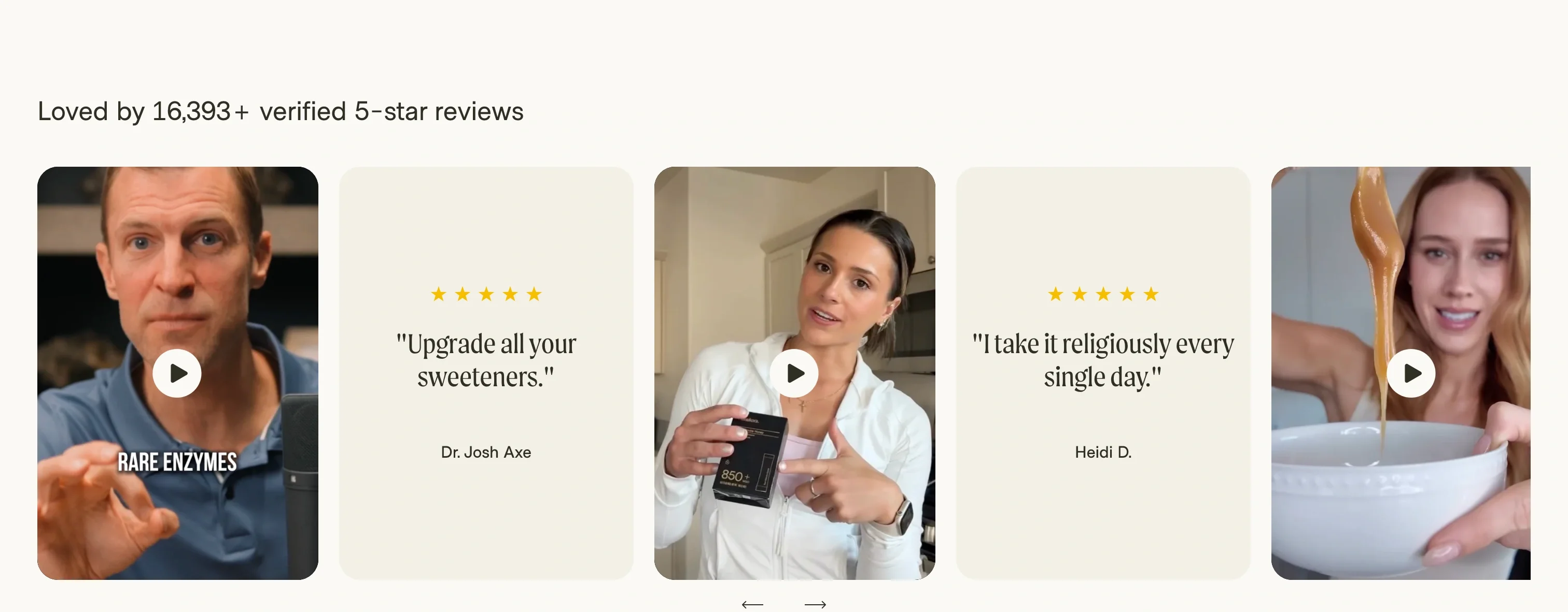 Verified Customer Reviews