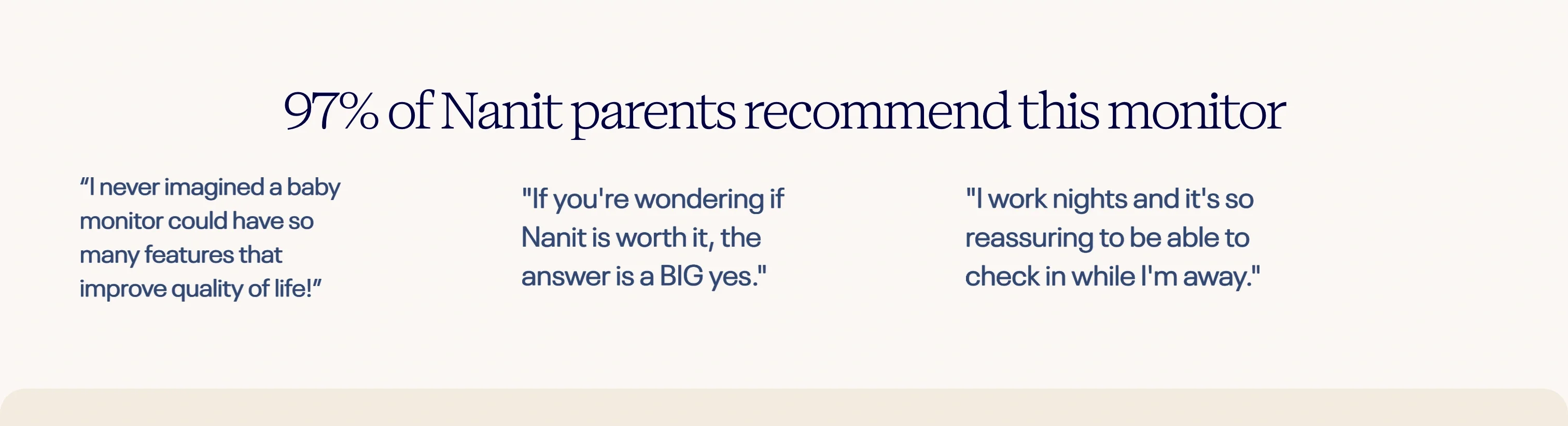 Social Proof — 97% Recommend