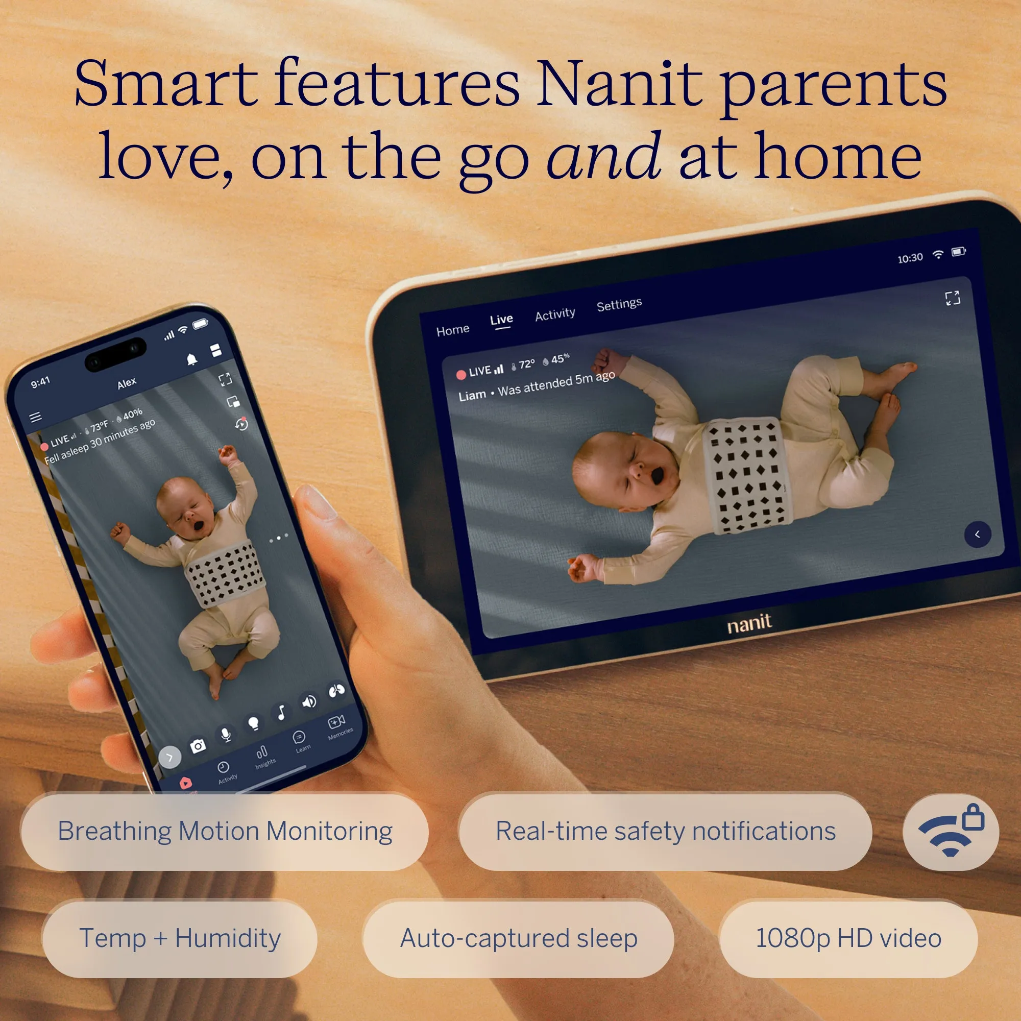 Smart Baby Monitor System — Main Product Shot