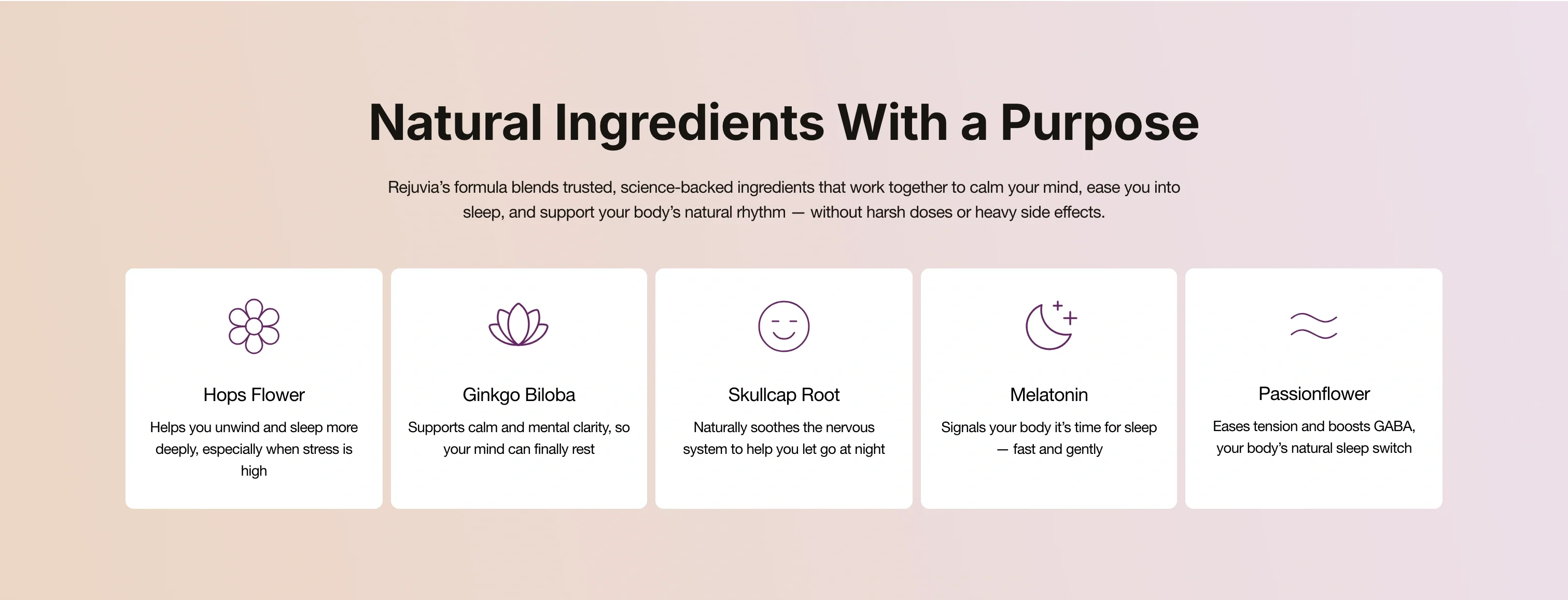 Natural Ingredients