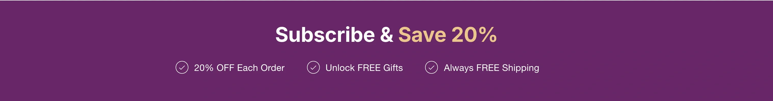 Subscribe & Save