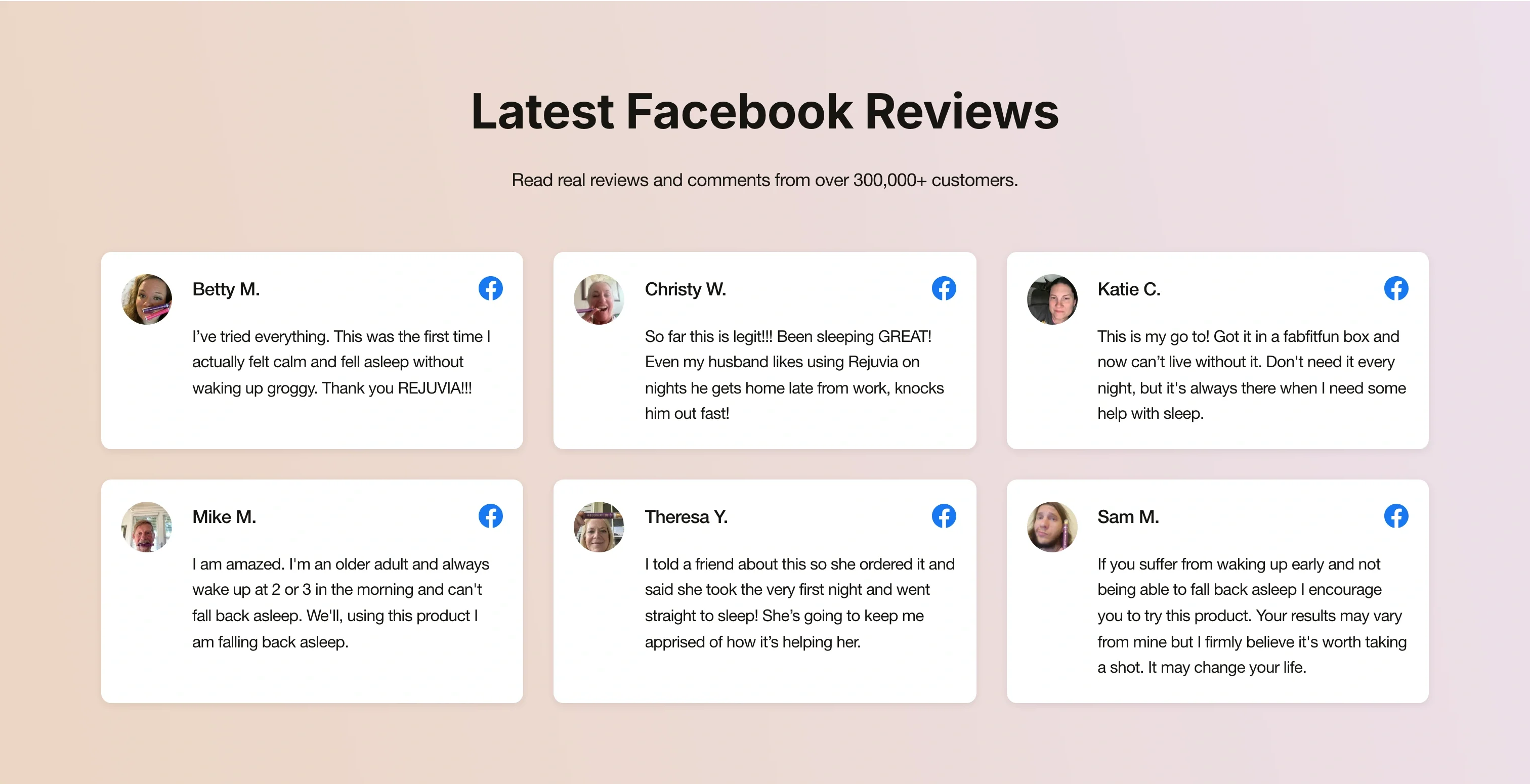 Facebook Reviews