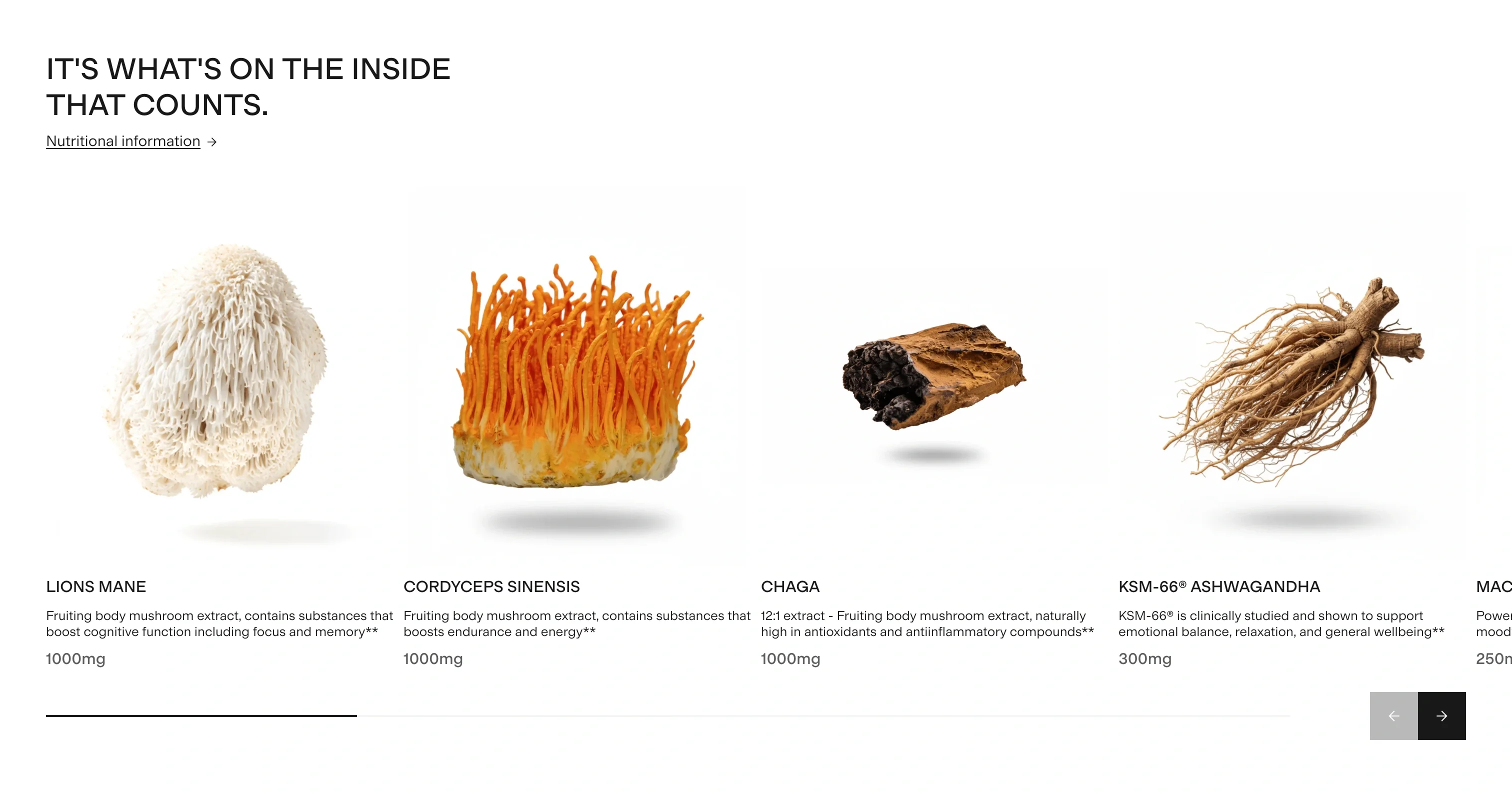 Nutritional Information
