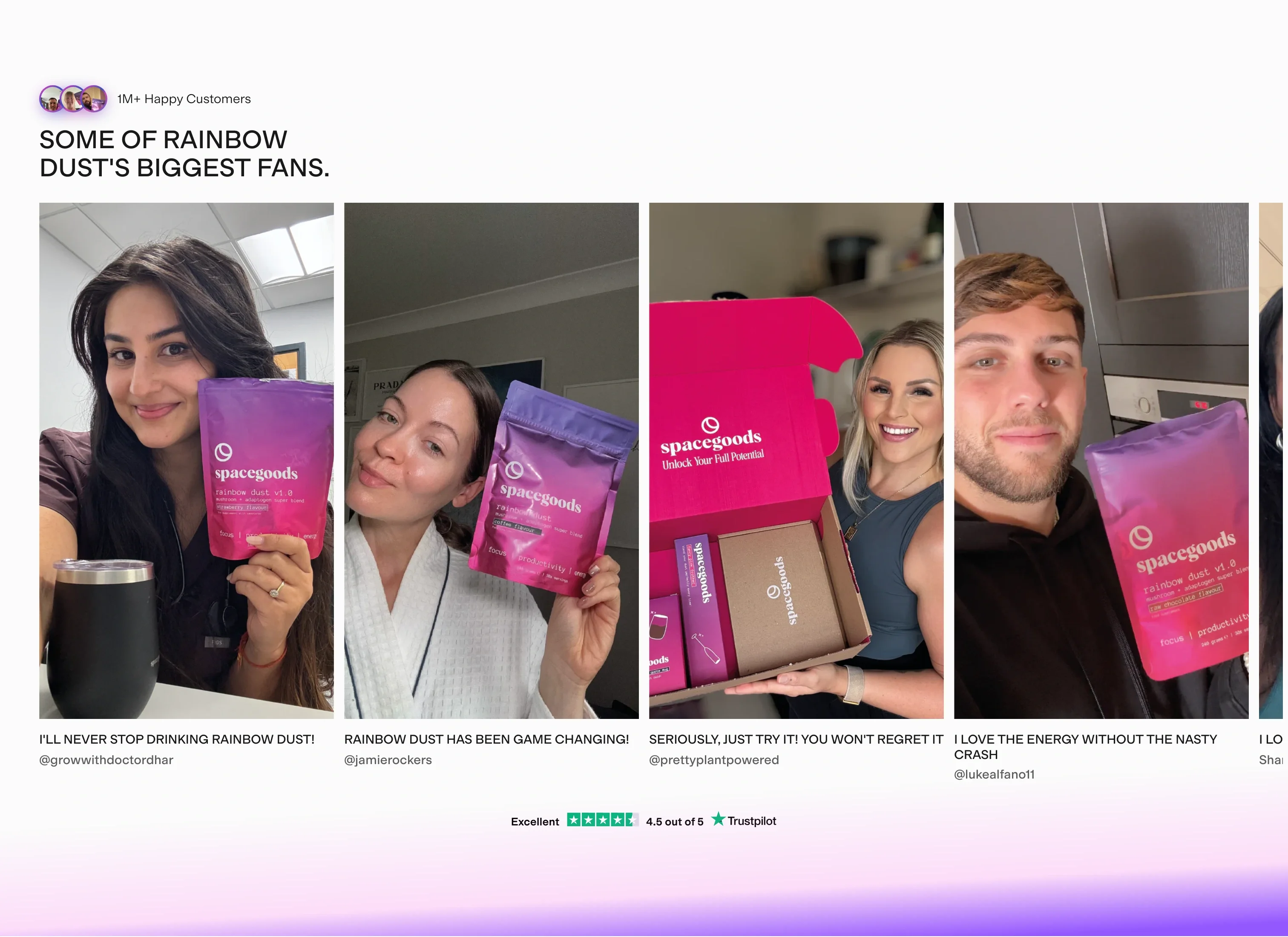 Rainbow Dust's Biggest Fans