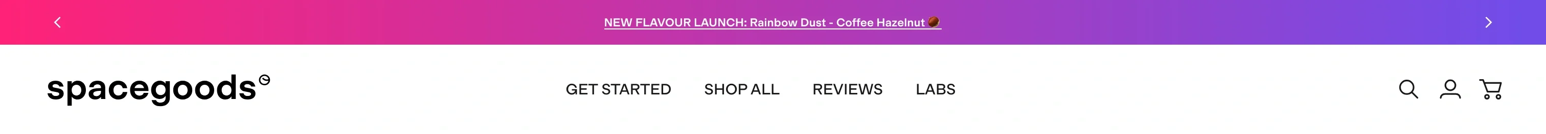Spacegoods header