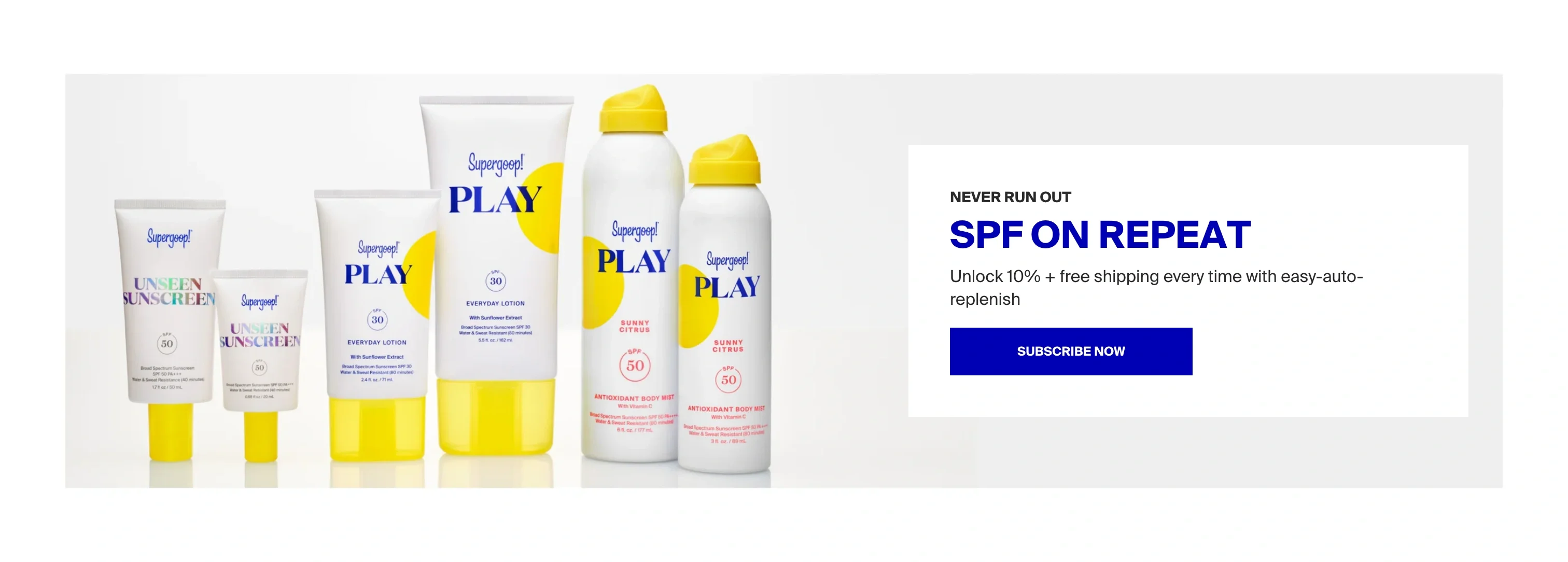 SPF on Repeat Subscription