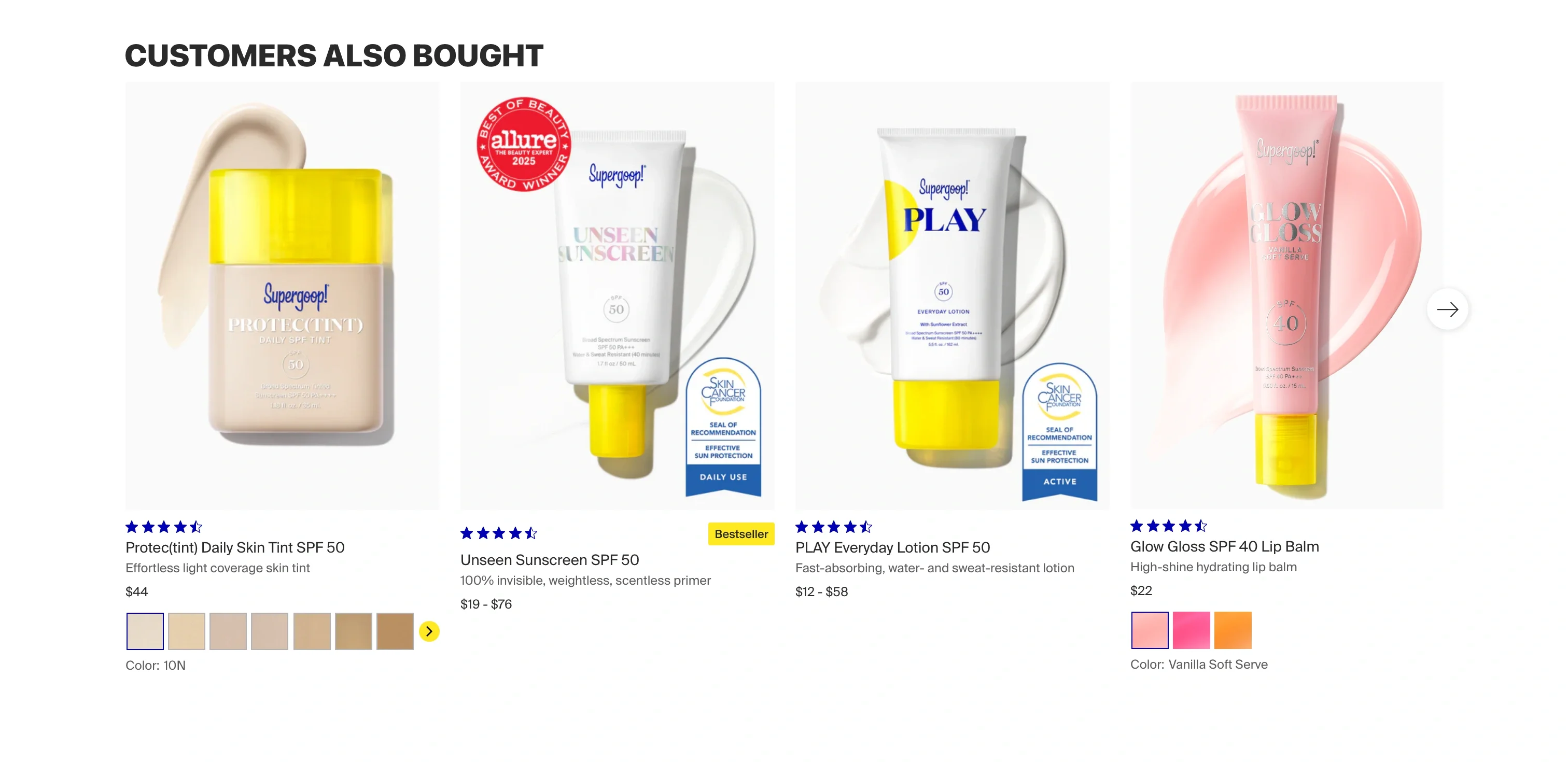 Customers Also Bought