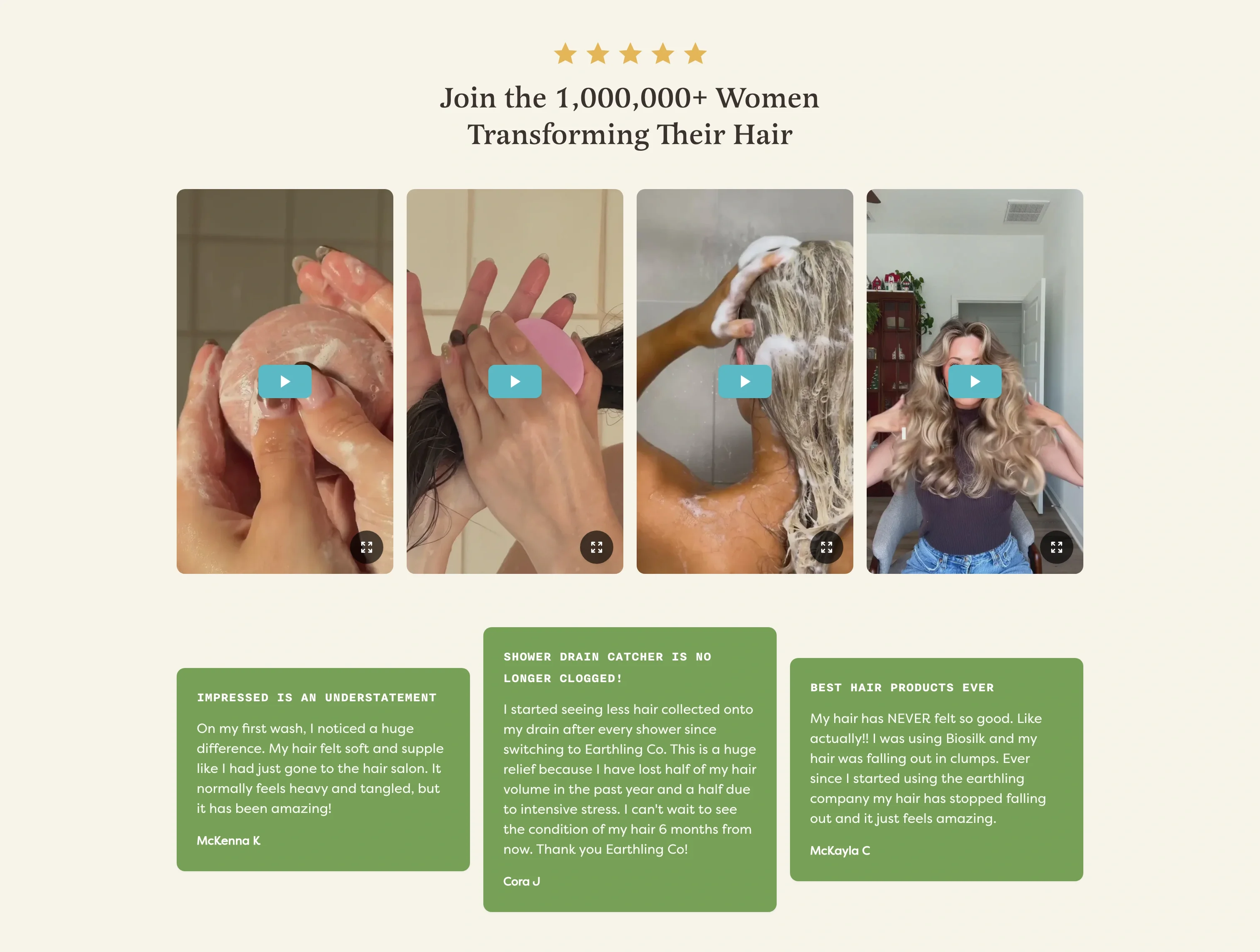 Testimonials — 1,000,000+ Women