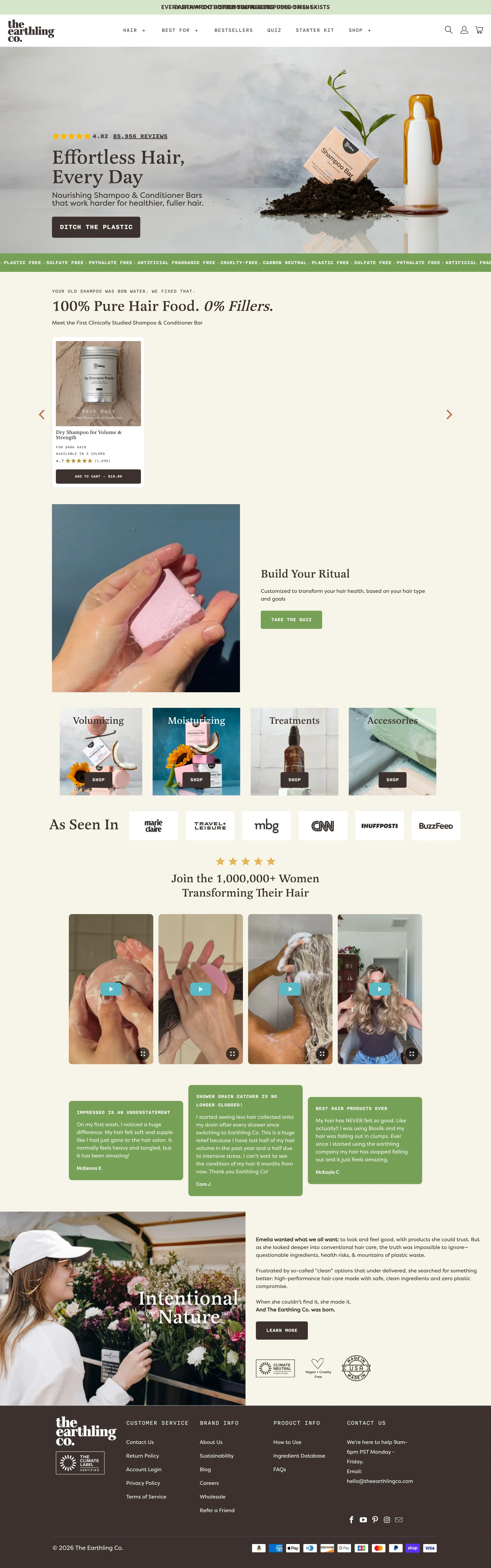 The Earthling Co.™ Official Site | Clean Personal Care, Real Results