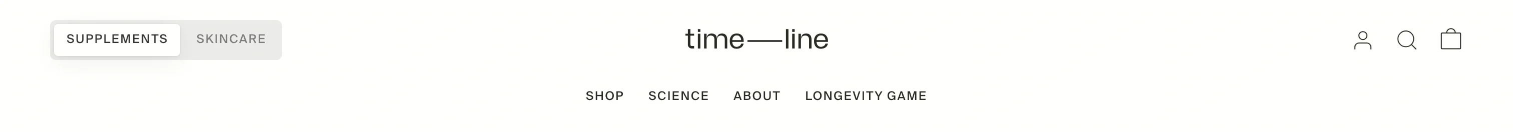 Timeline header