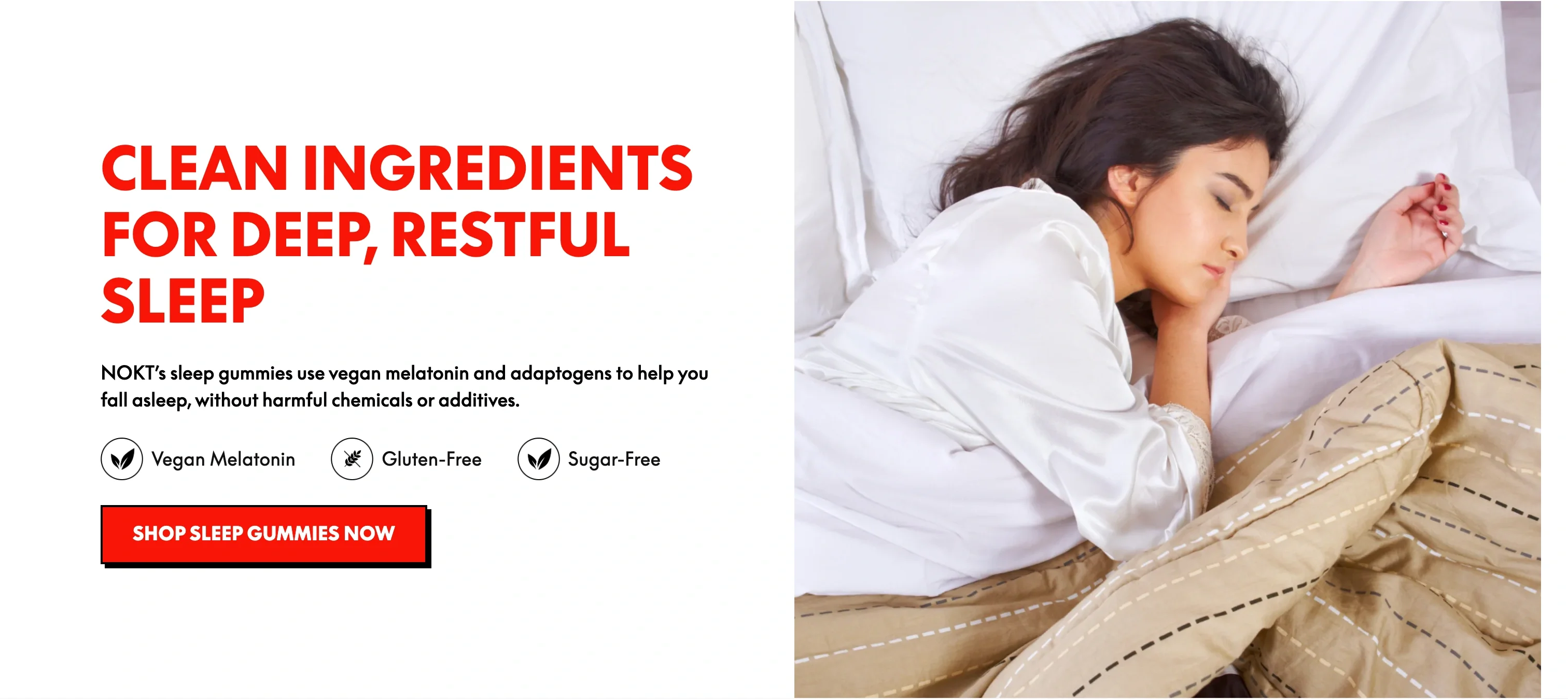Clean Ingredients for Deep Sleep
