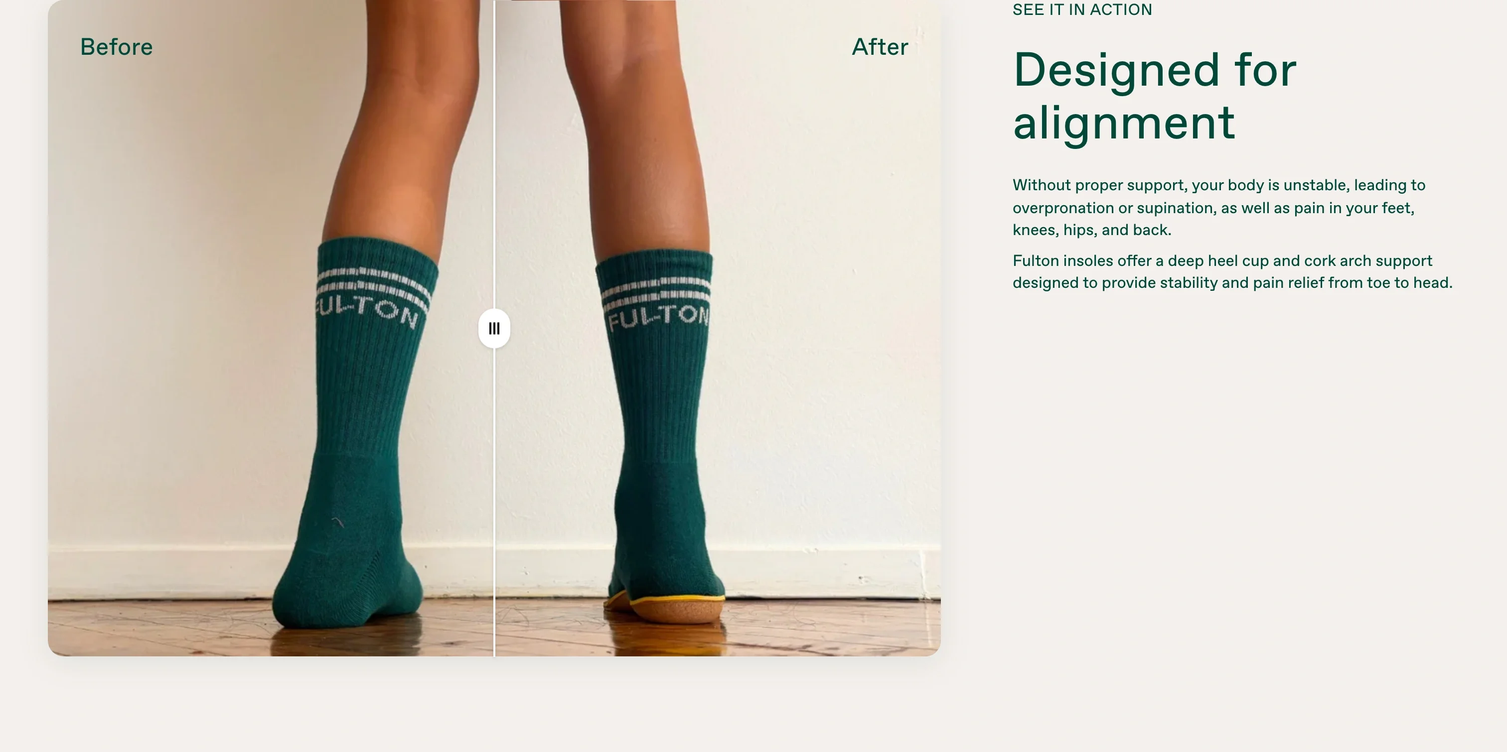 Alignment Before & After