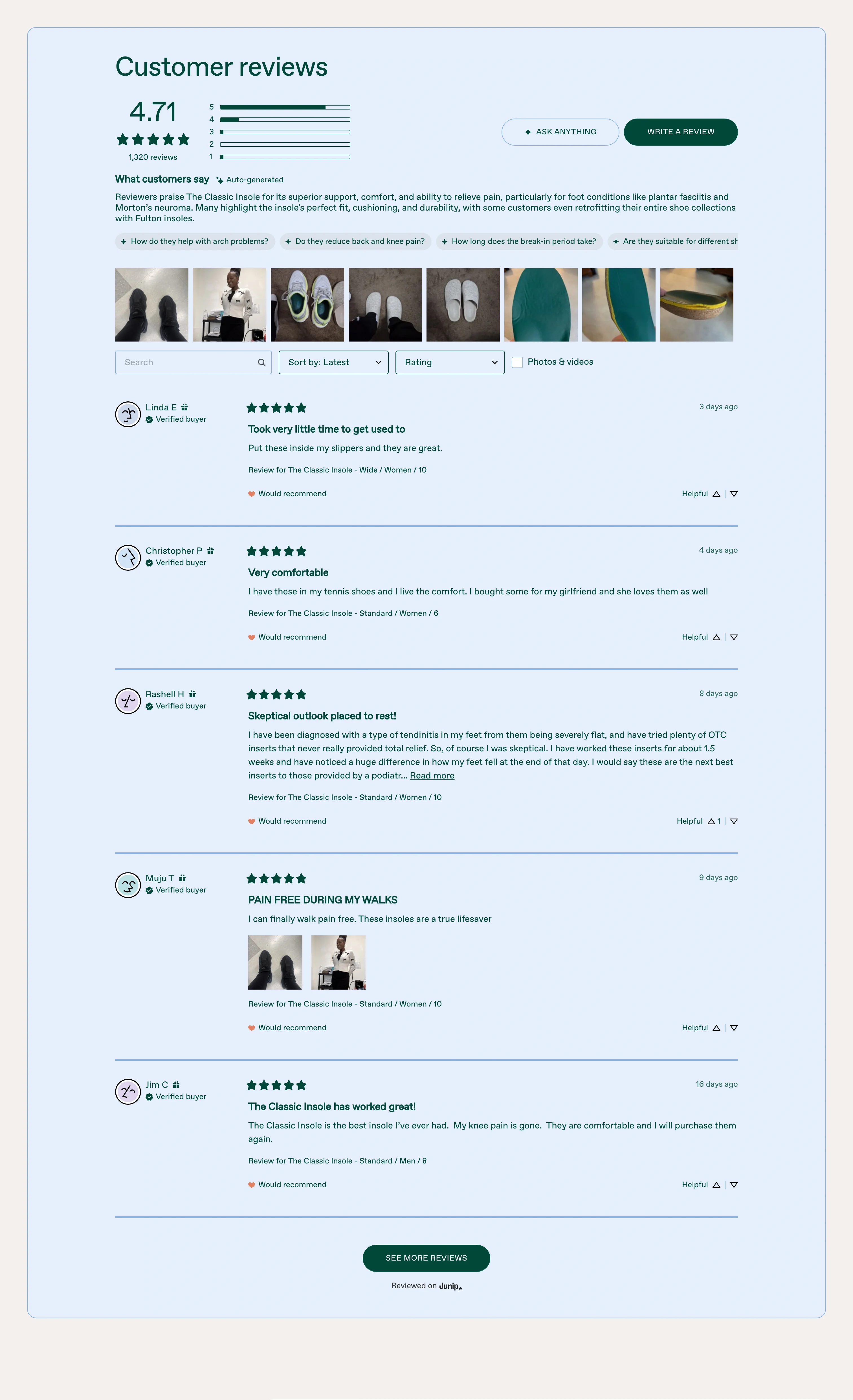 Customer Reviews